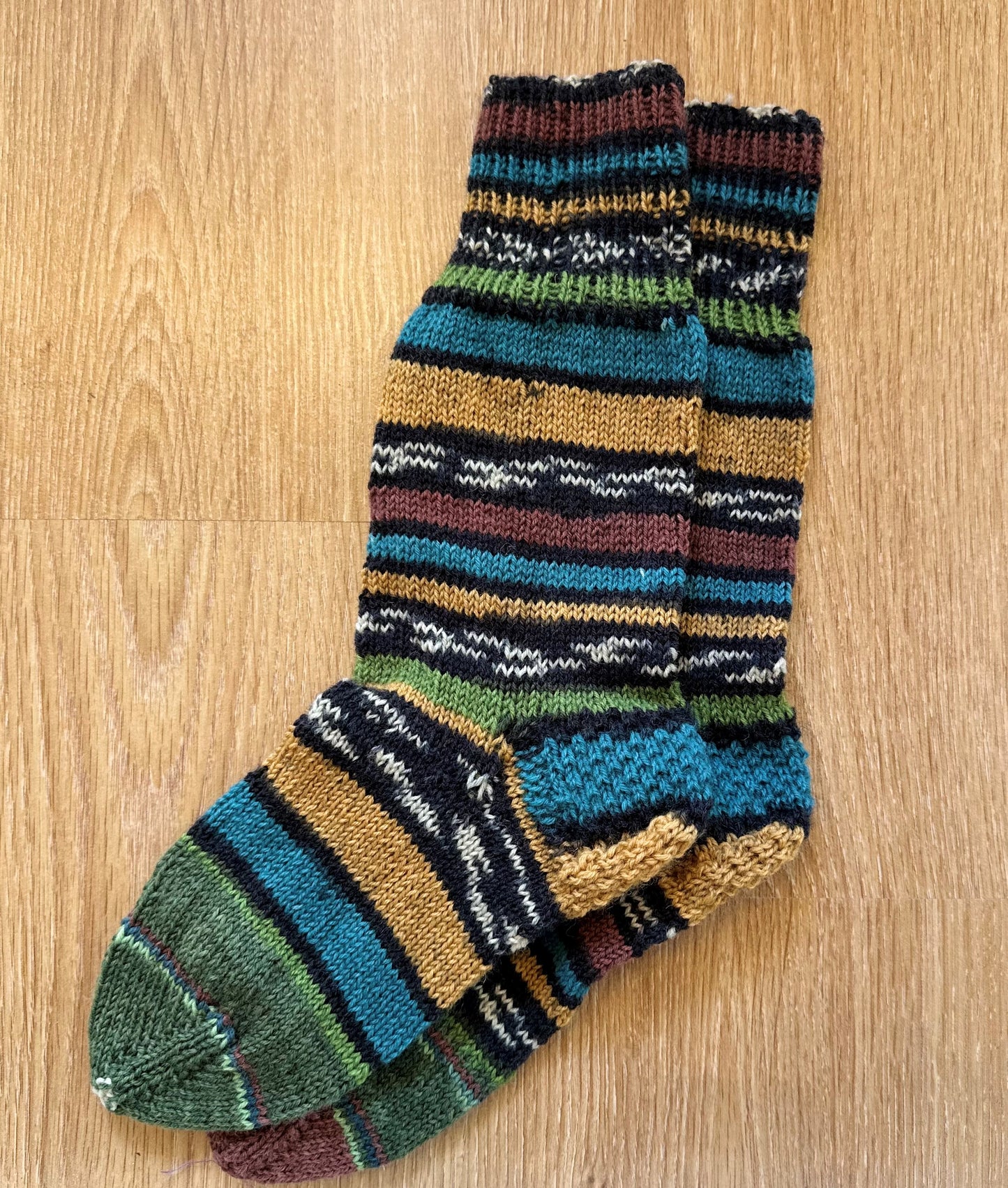 Herren I Wollsocken I Socken I bunt gestreift